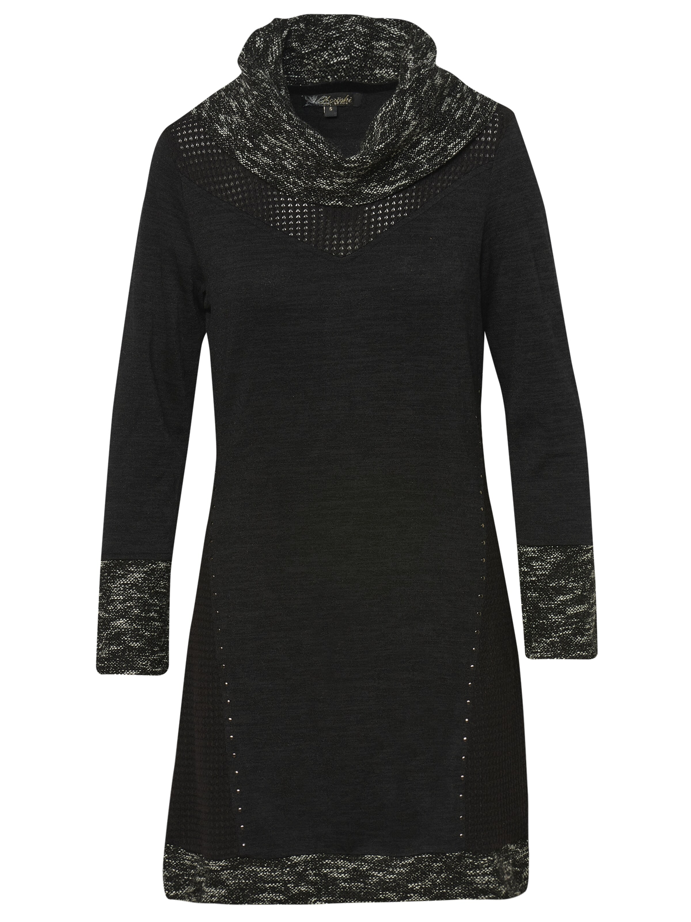 KOROSHI Φόρεμα σε μαύρο: μπροστά