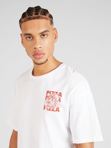 JACK & JONES - Camiseta 'GIANNIS' en blanco