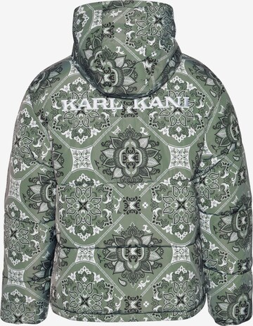 Veste mi-saison Karl Kani en vert