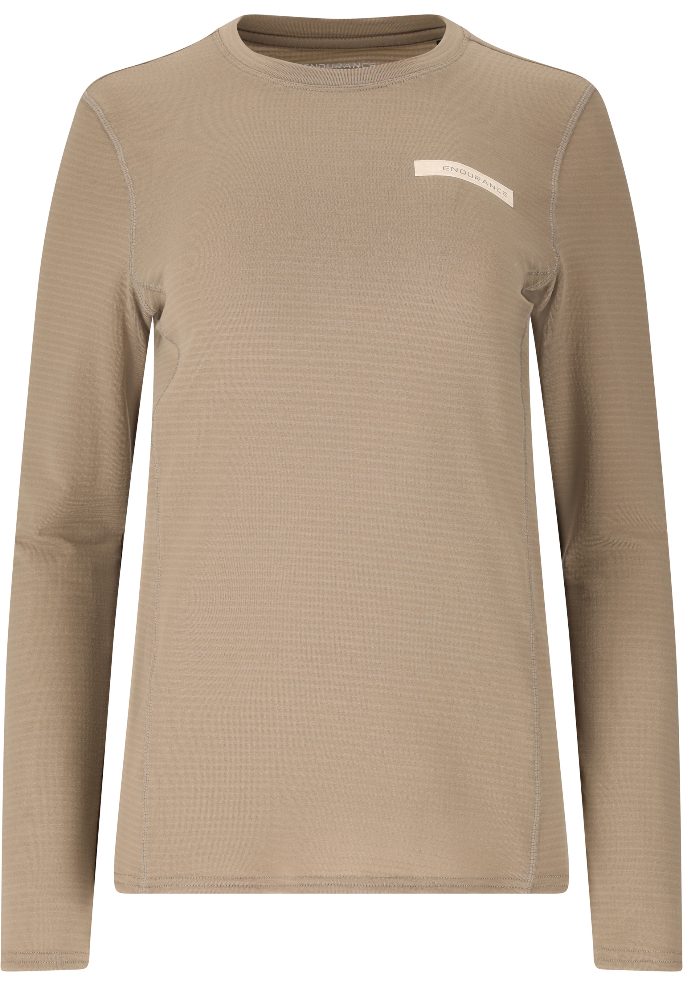 ENDURANCE Functioneel shirt 'Bopha' in M in de kleur Cappuccino, Productweergave