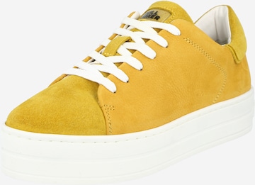 BULLBOXER - Zapatillas deportivas bajas en amarillo: frente