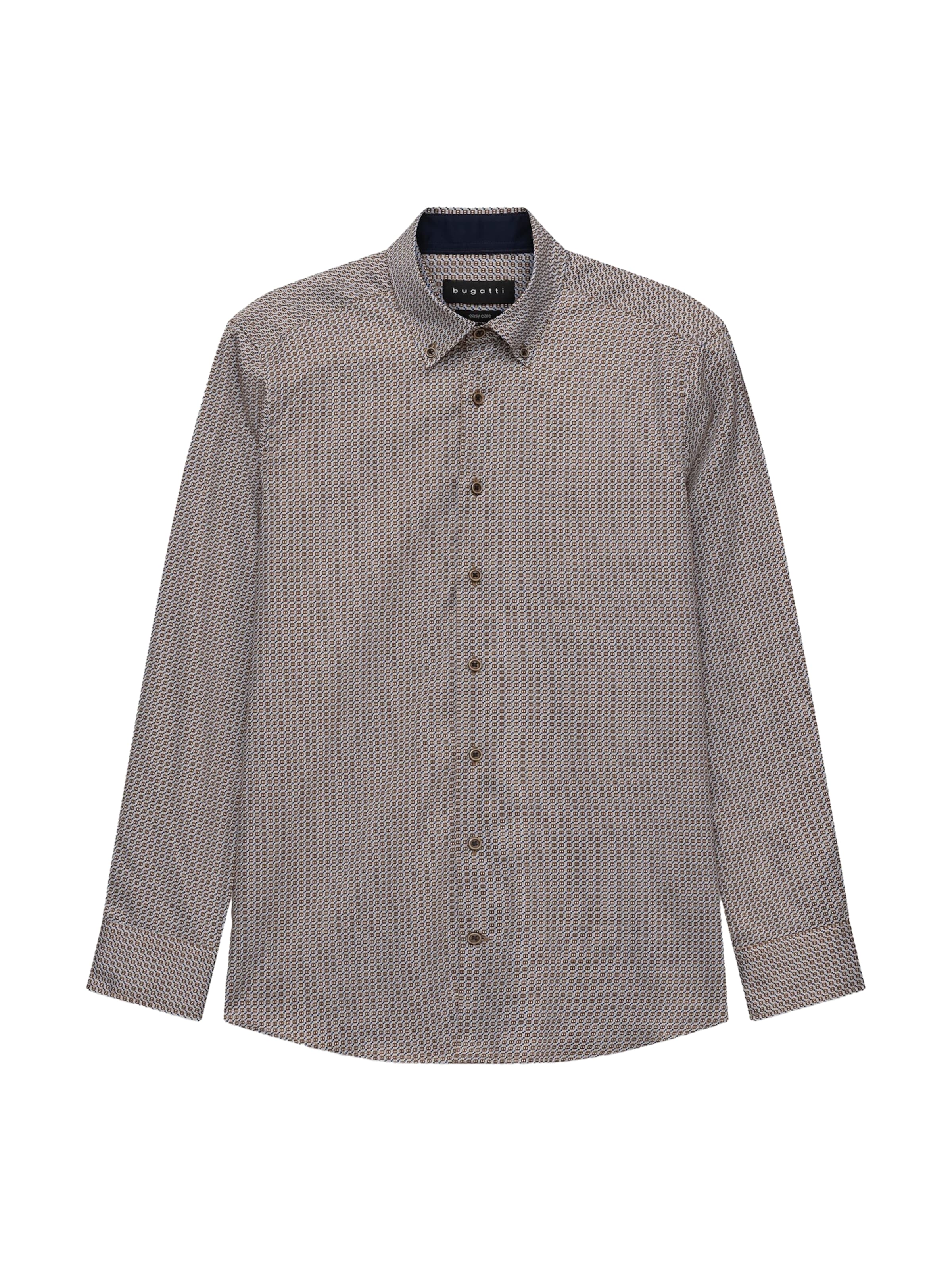 Regular fit Camicia di bugatti in marrone: frontale