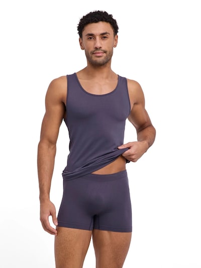 FALKE Undershirt 'Seamless' in S in Stone, Item view