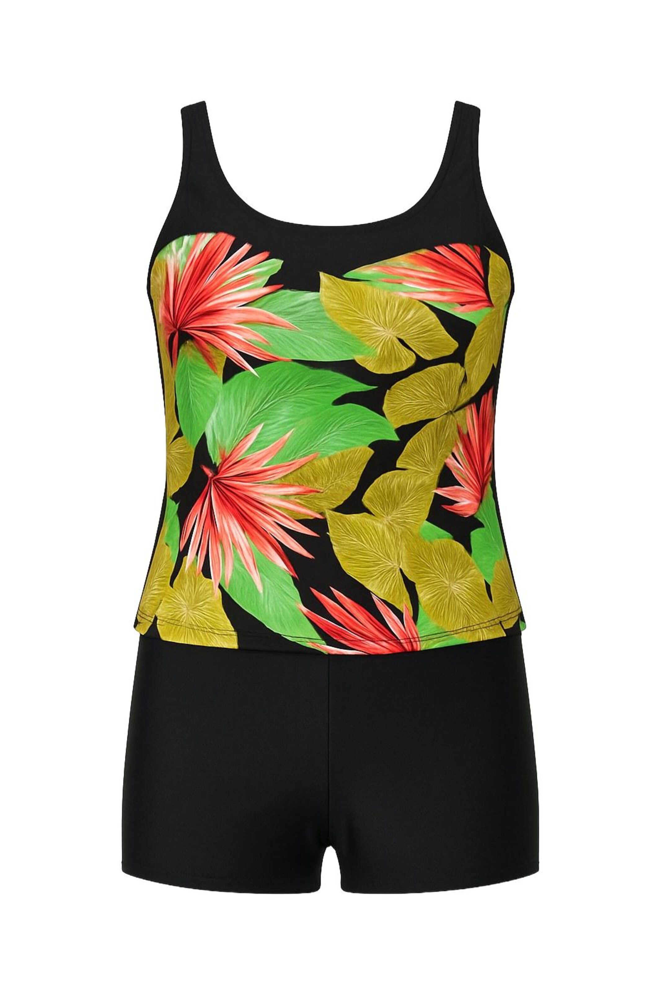 Invisible Tankini C&City en noir : devant