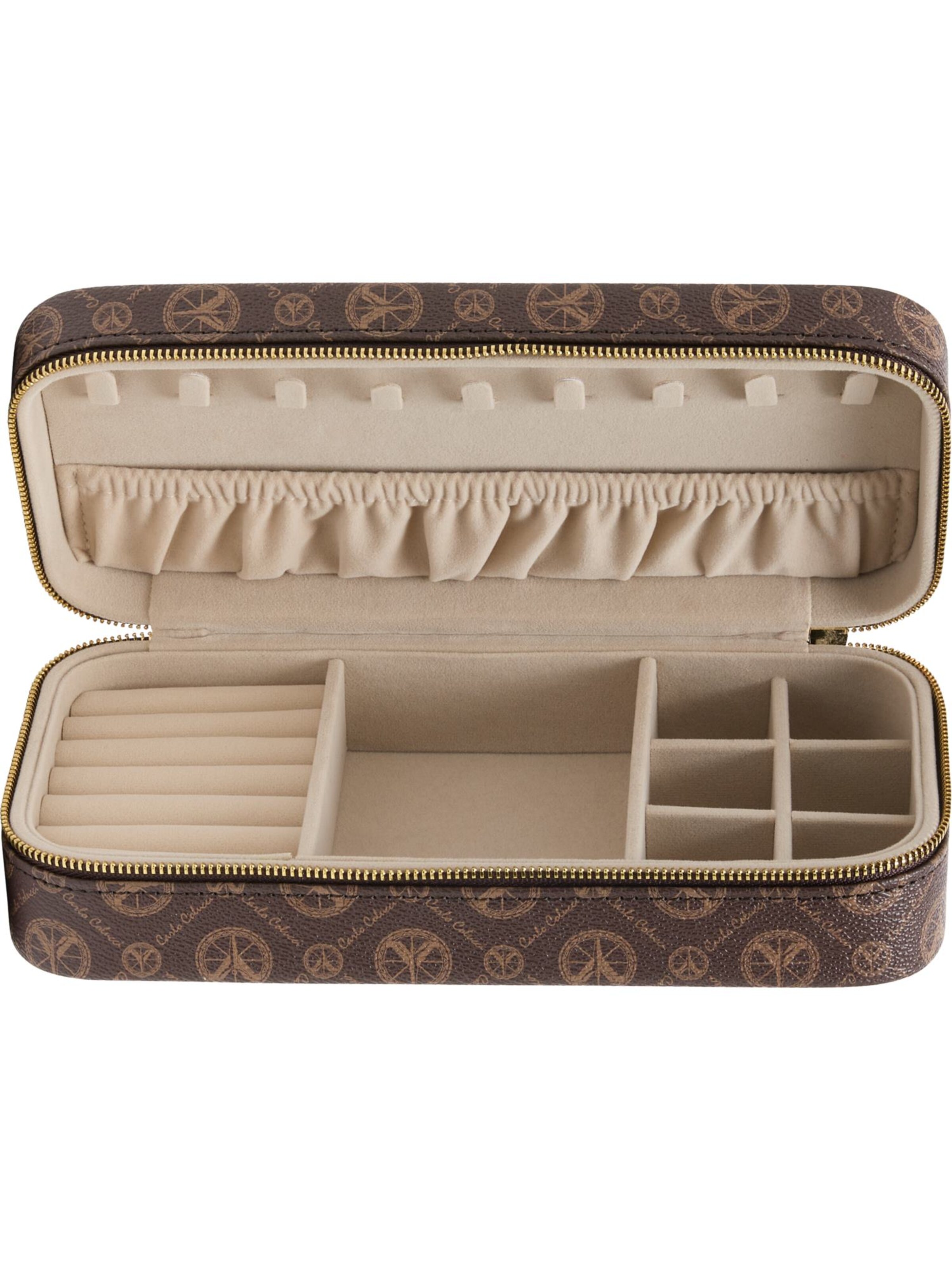 Porte-monnaies 'DeGiorgi' Carlo Colucci en marron