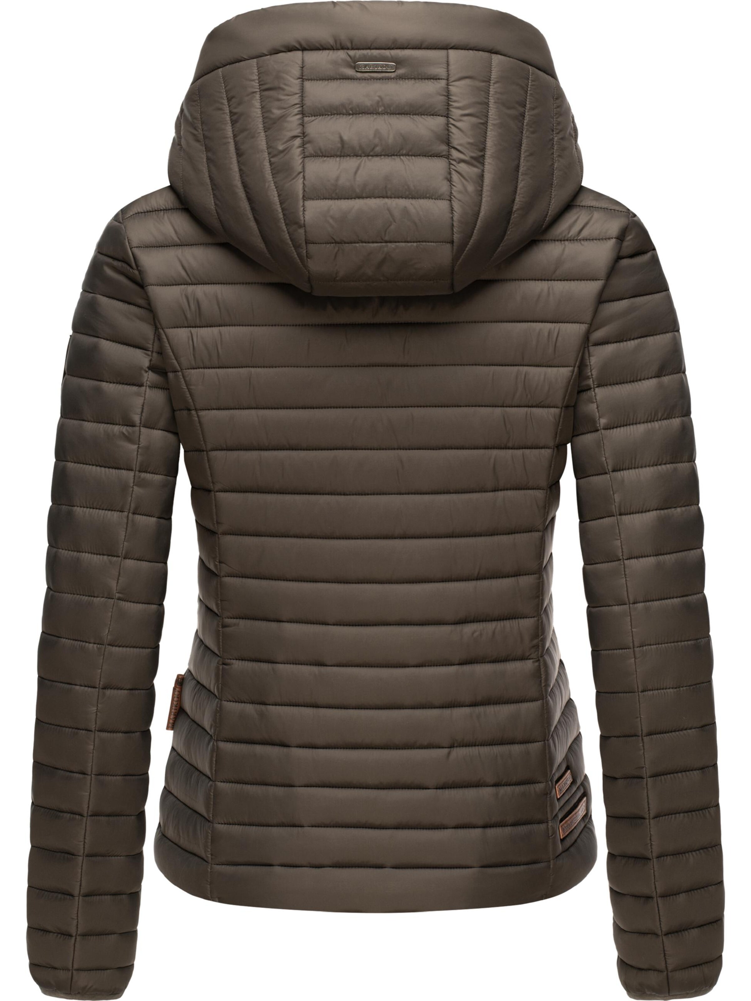 MARIKOO Steppjacke 'Löwenbaby' in Grau