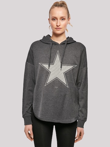 F4NT4STIC Sweatshirt in Grey: front