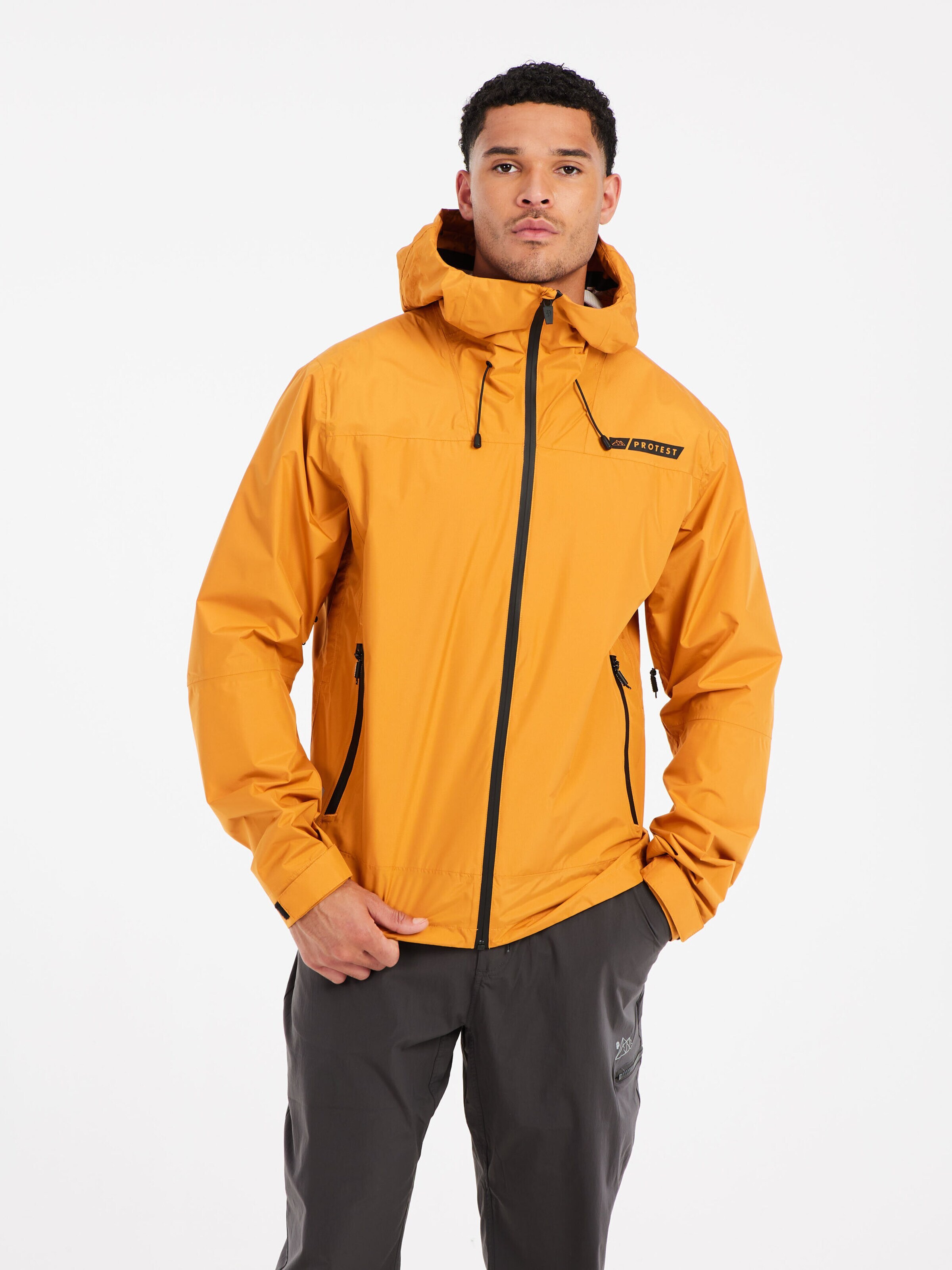 PROTEST Winter Jacket 'PRTSeary' in Yellow: front