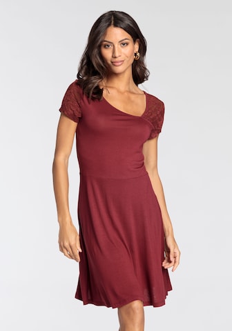 MELROSE Evening Dress in Red: front