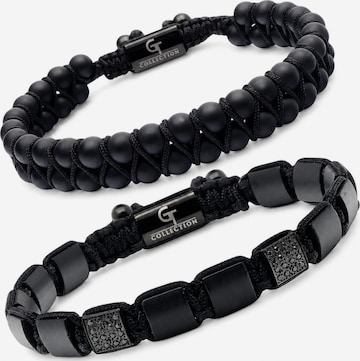 GT Collection Náramek 'The Strength Set Signature' – černá: přední strana