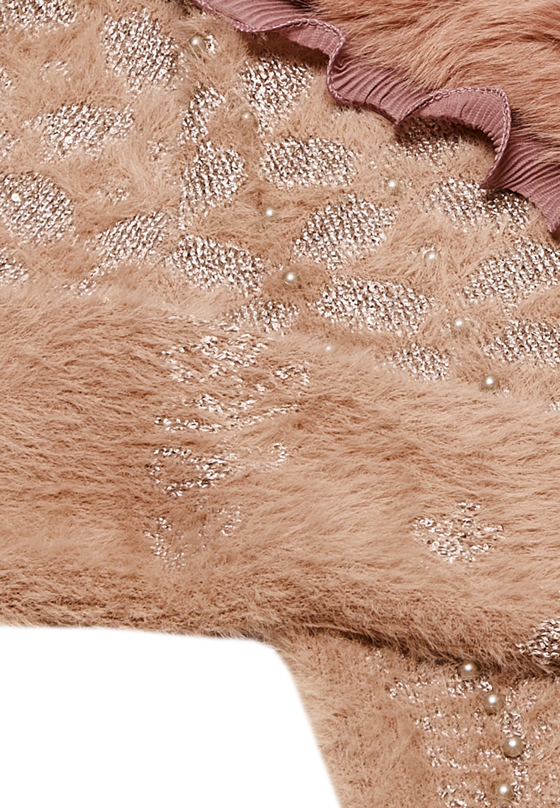 Giacchetta di faina in arancione