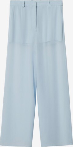 MANGO Lużny krój Spodnie 'Darcy' w kolorze niebieski: przód