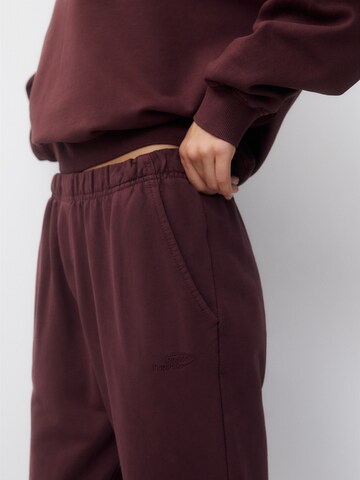Regular Pantalon Pull&Bear en violet