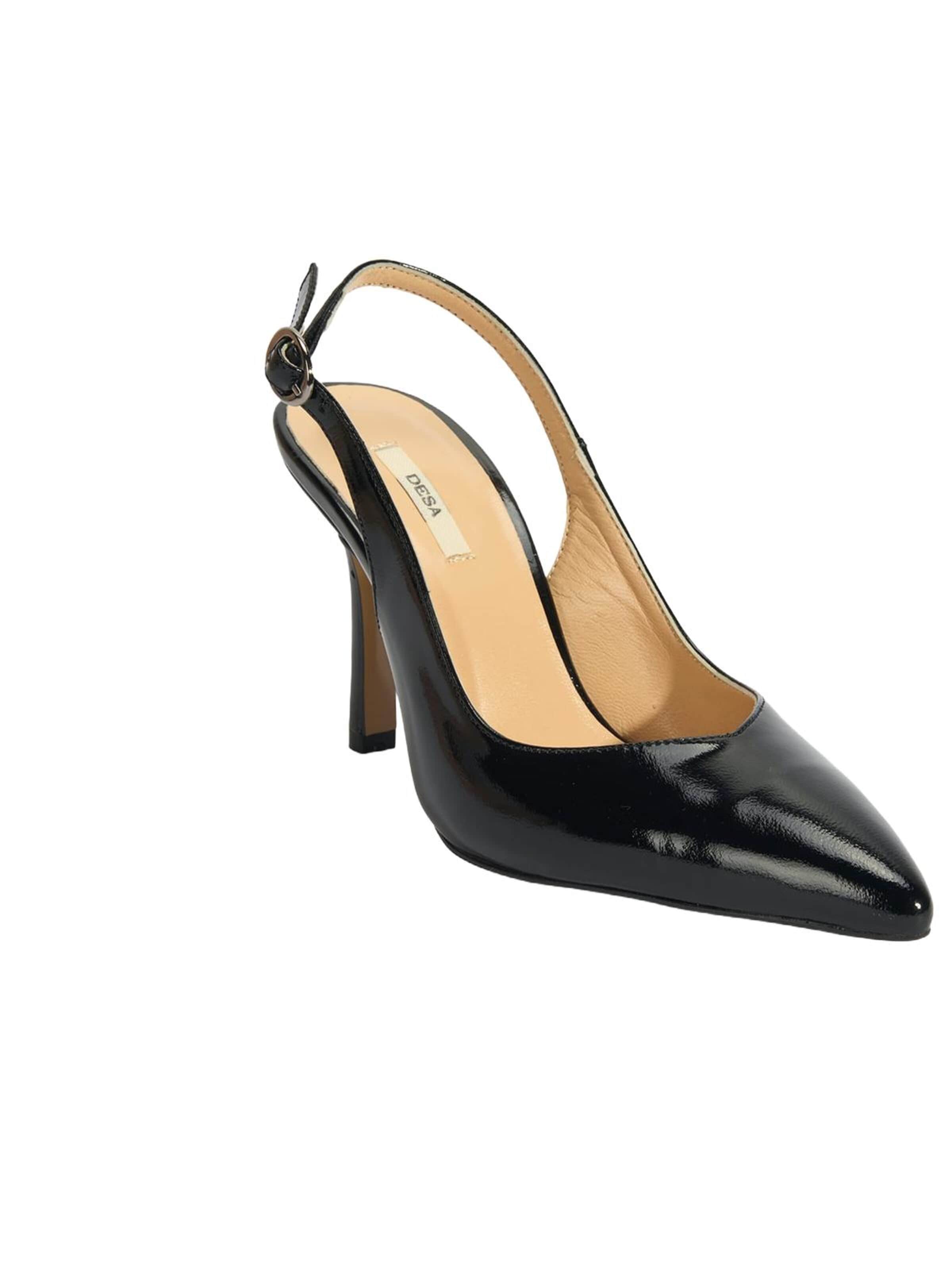 Desa Slingpumps 'Annabel' in Zwart