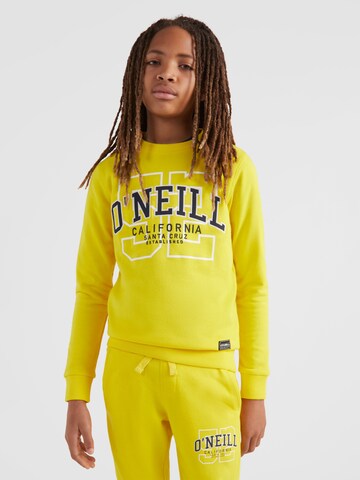 O'NEILL Sweatshirt 'Surf State' in Yellow: front