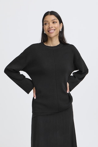 Pull-over 'BYMmorla' b.young en noir : devant