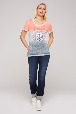 T-shirt 'Rock the Boat' Soccx en bleu