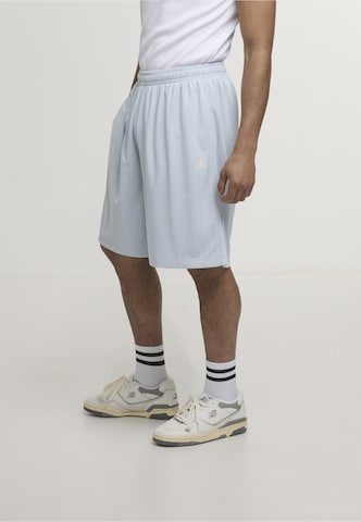 Karl Kani Wide Leg Shorts 'Insignia Shadow' in Blau