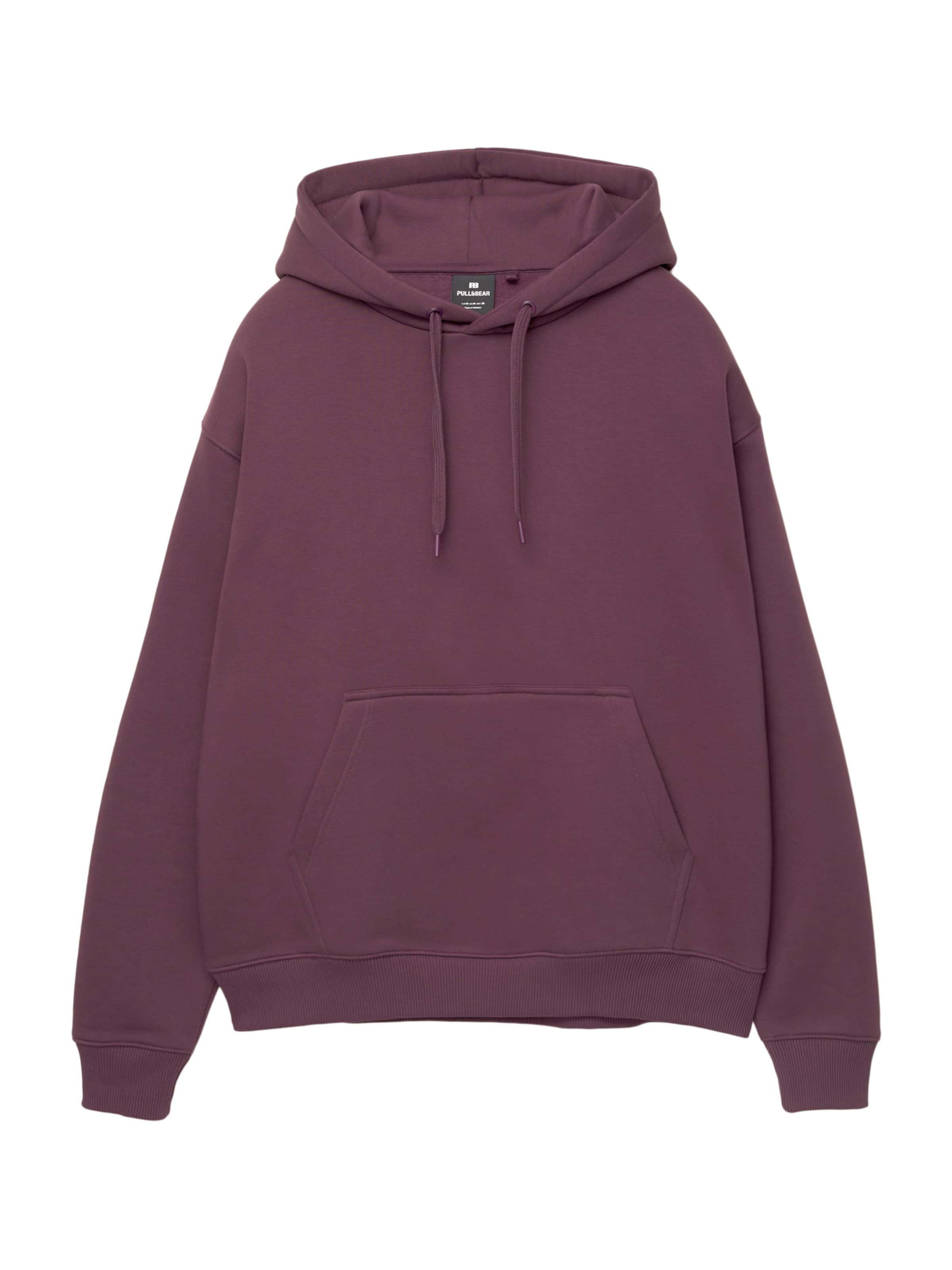 Sweat-shirt Pull&Bear en violet : devant
