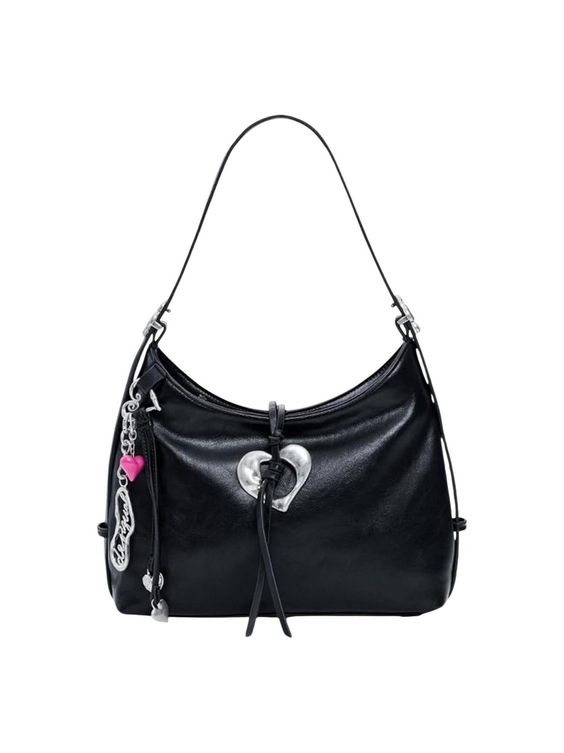 Desigual - Bolso de hombro 'BAG_GALA ZALA 26WAXP32' en negro: frente