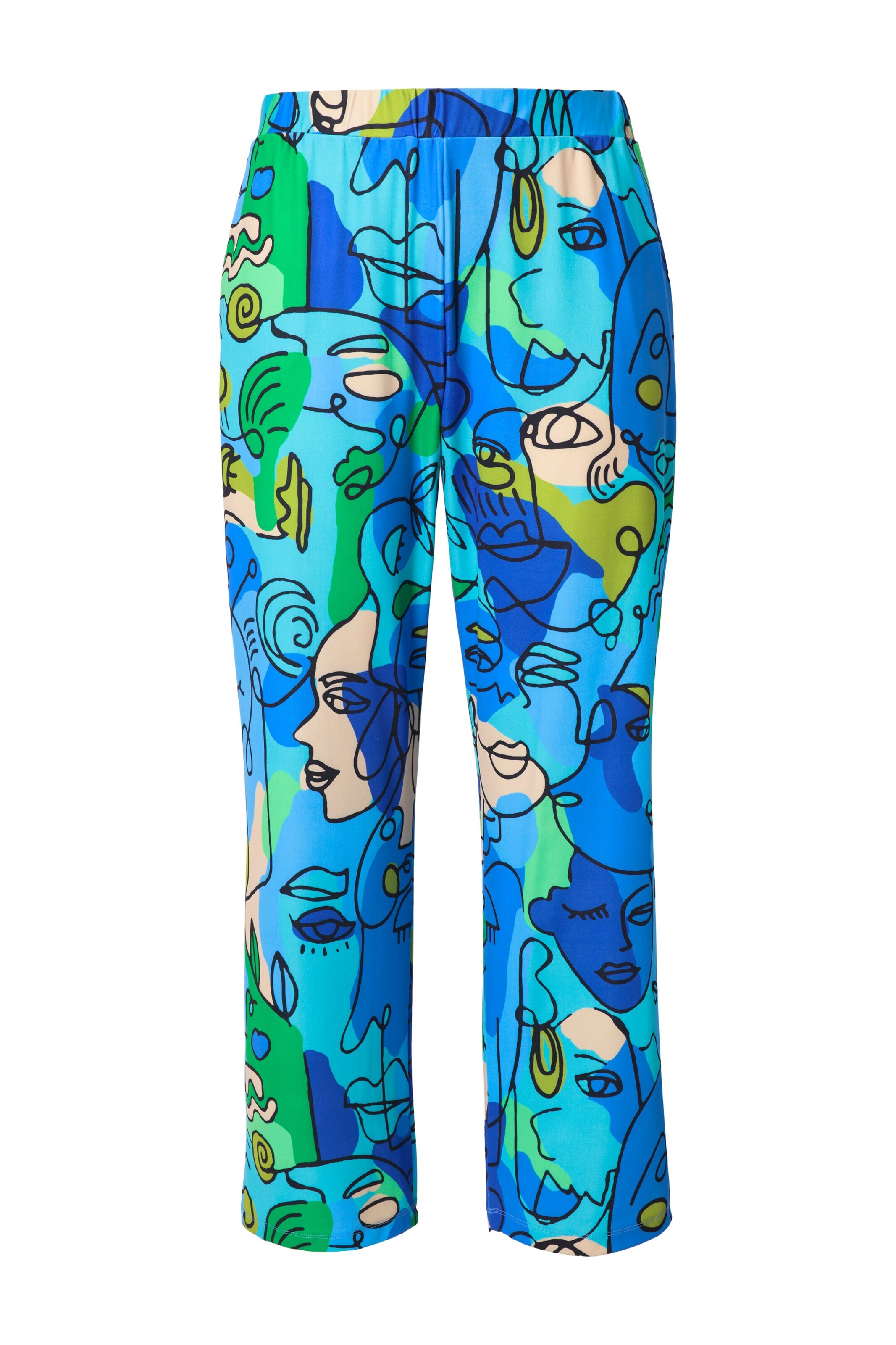 Angel of Style Loosefit Hose in Blau: Vorderseite