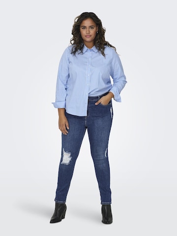 Skinny Jean 'MILA' ONLY Carmakoma en bleu