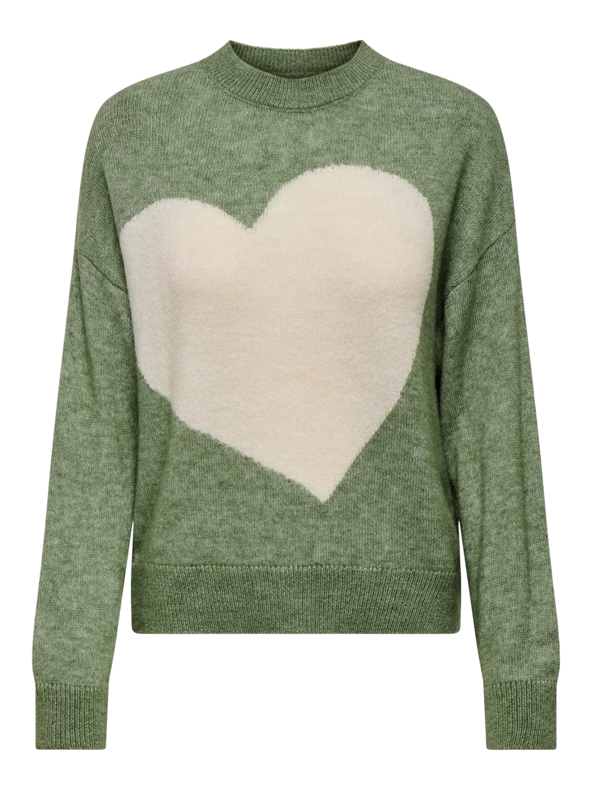 JDY - Jersey en verde: frente