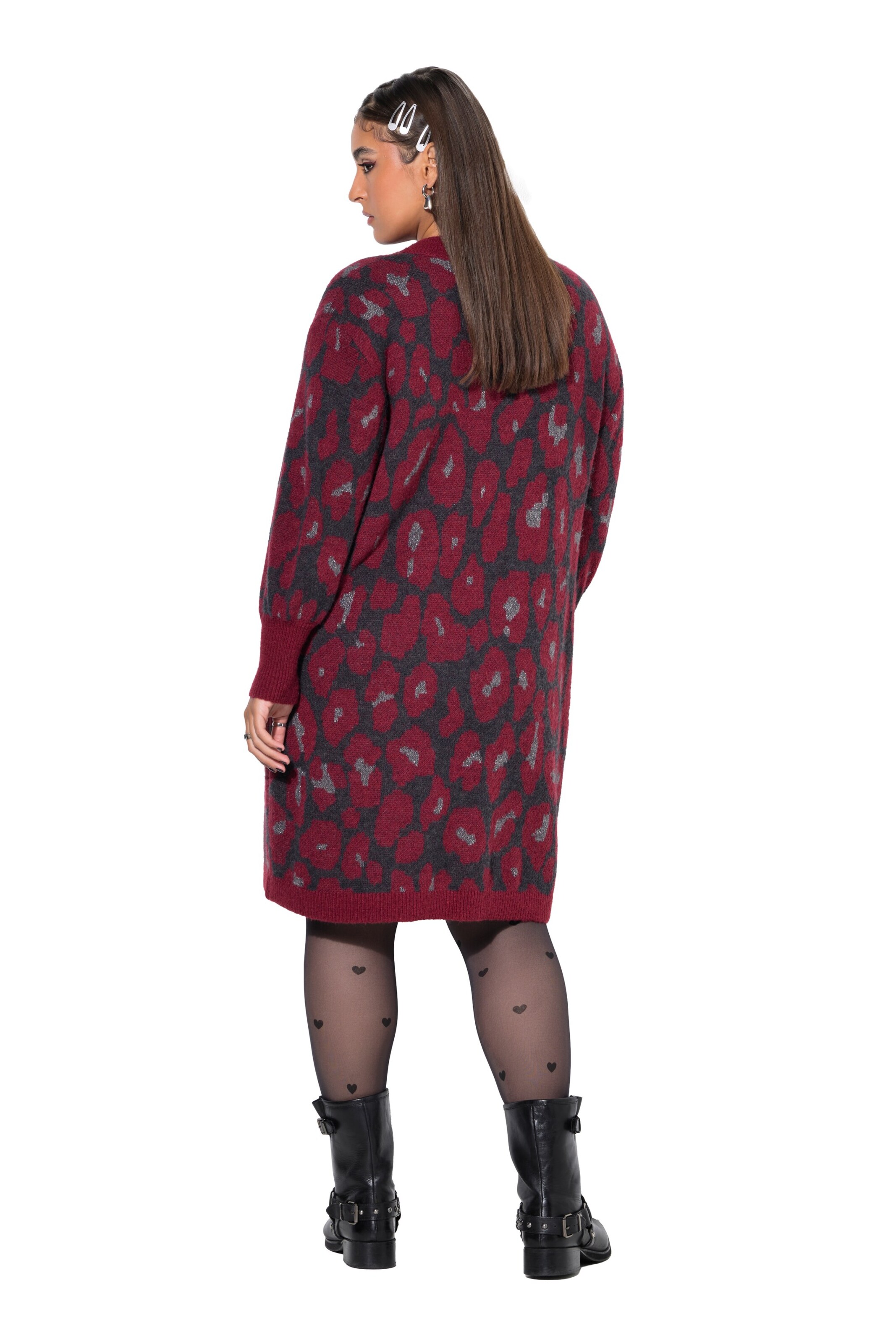 Studio Untold Strickkleid in Rot