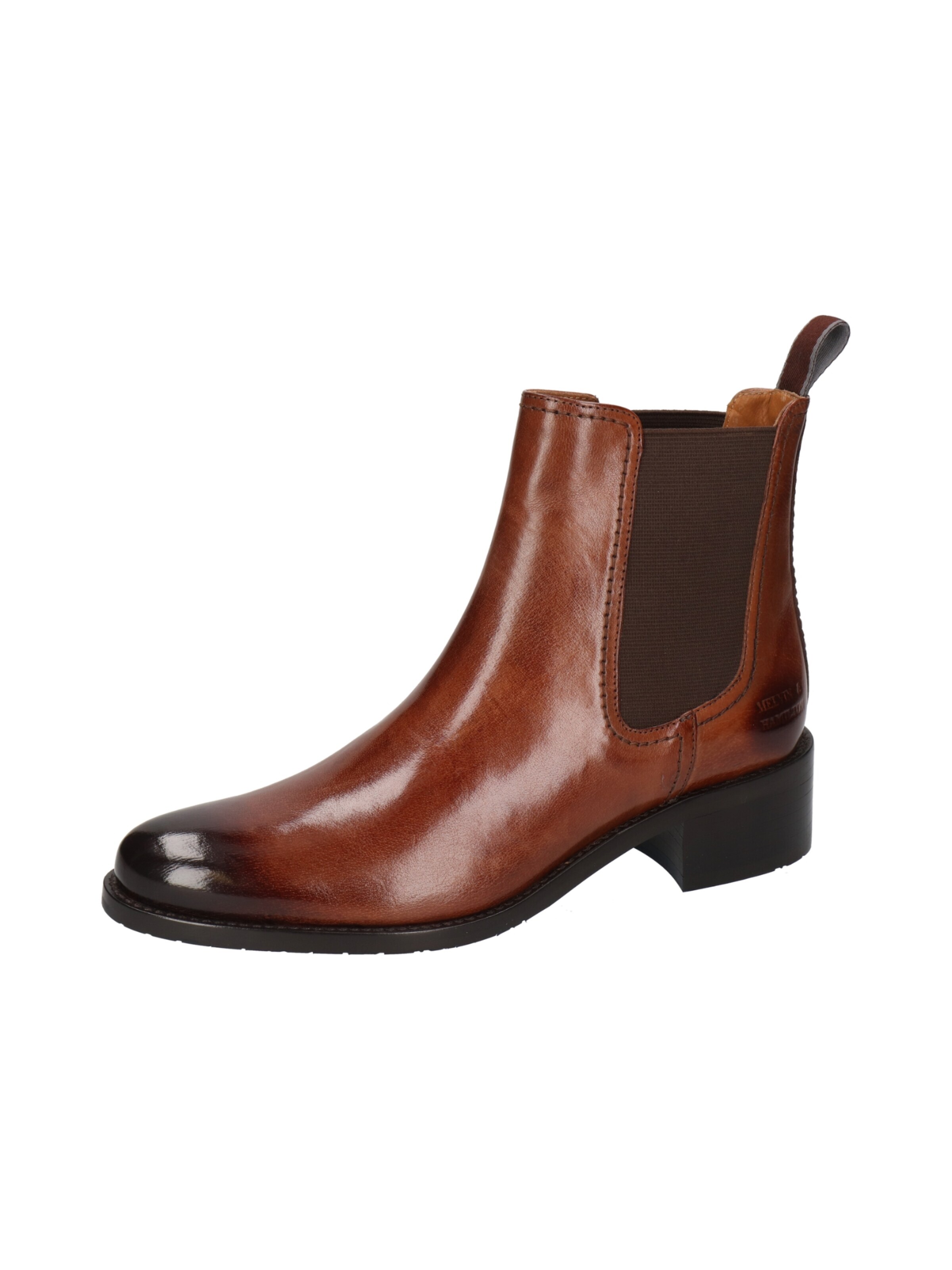 MELVIN & HAMILTON Chelsea Boots 'Kaya 1' in Brown: front