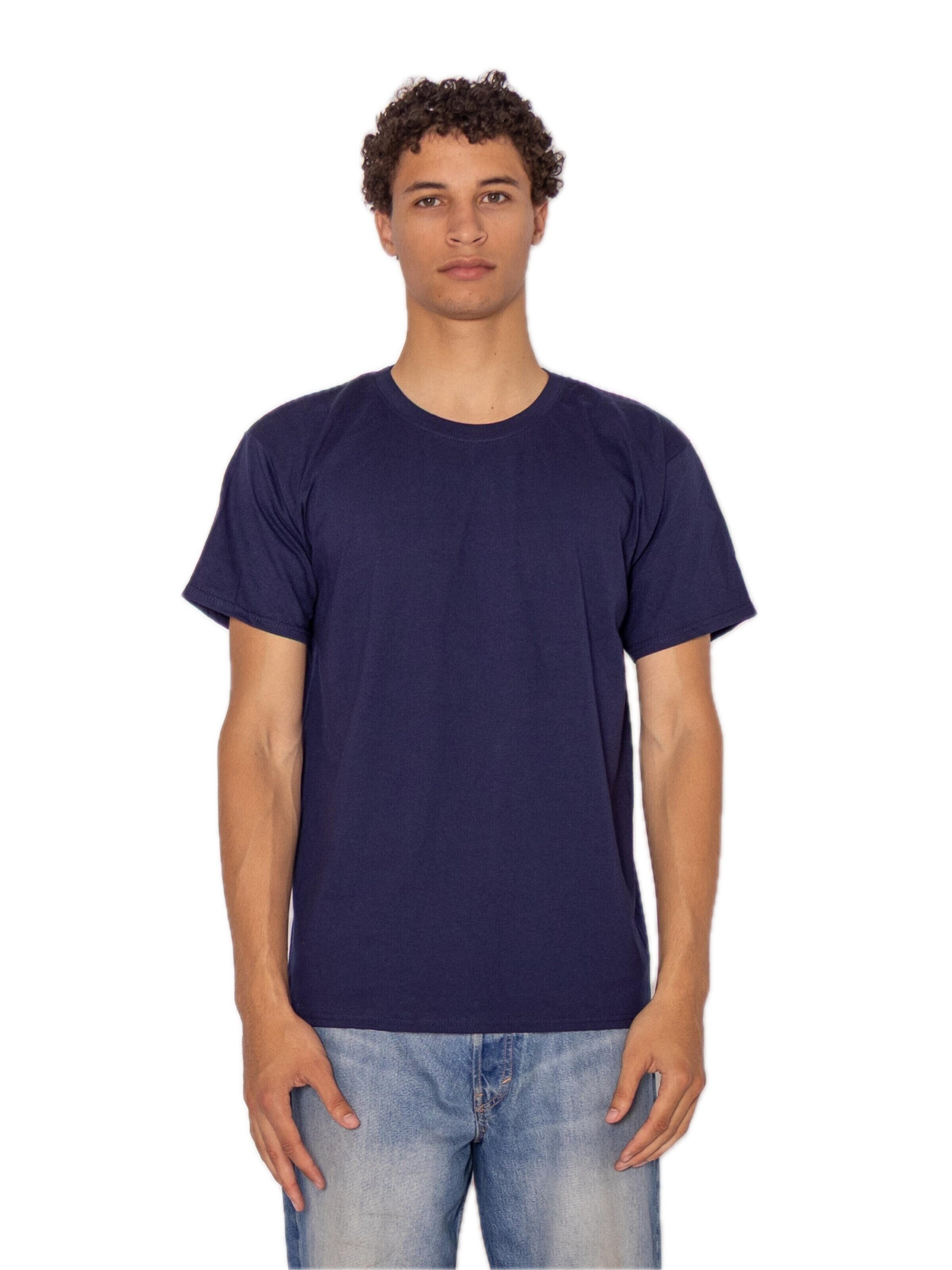 FRUIT OF THE LOOM Shirt 'T-shirt 3-pack' in Blue