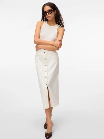 Jupe VERO MODA en blanc