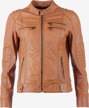 JCC Tussenjas 'Sirpa' in Bruin: voorkant