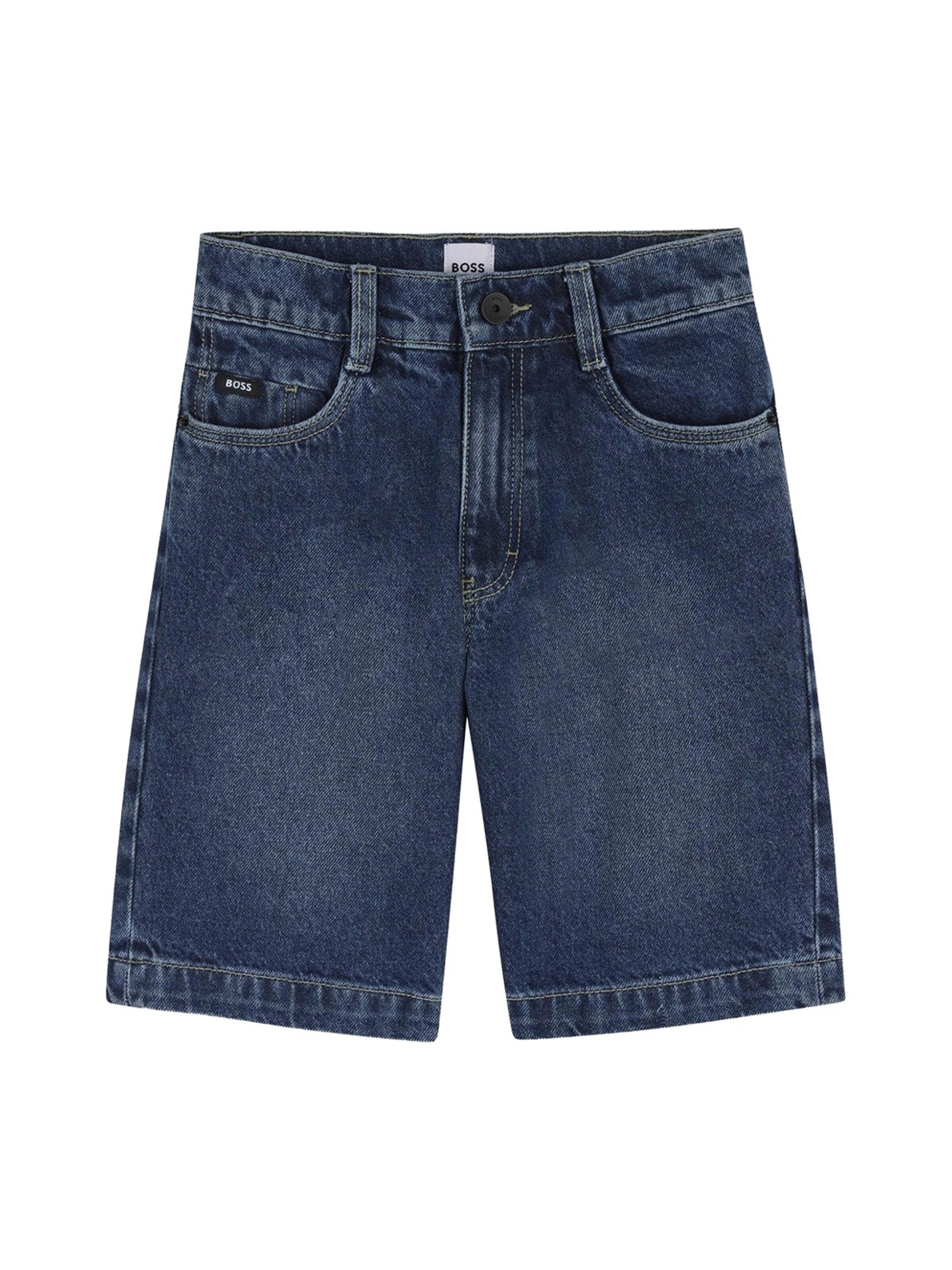 BOSS Pants 'Bermuda denim blu per bambino' in Blue denim, Item view