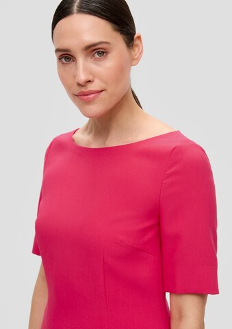 s.Oliver BLACK LABEL Kleid in Pink