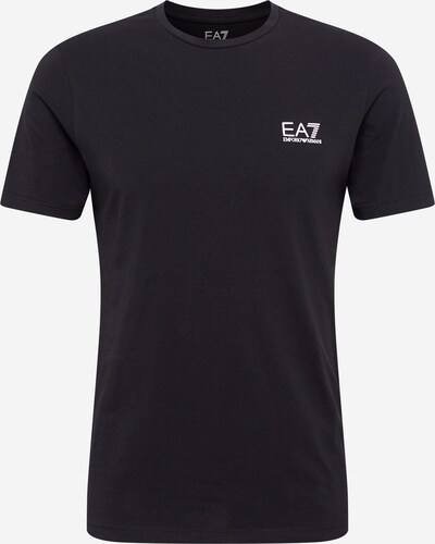 Maglietta EA7 Emporio Armani di colore nero / bianco, Visualizzazione prodotti