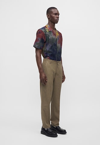 Les Deux - regular Pantalón de pinzas 'Como' en beige