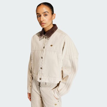 ADIDAS ORIGINALS Between-season jacket 'ESS' in Beige