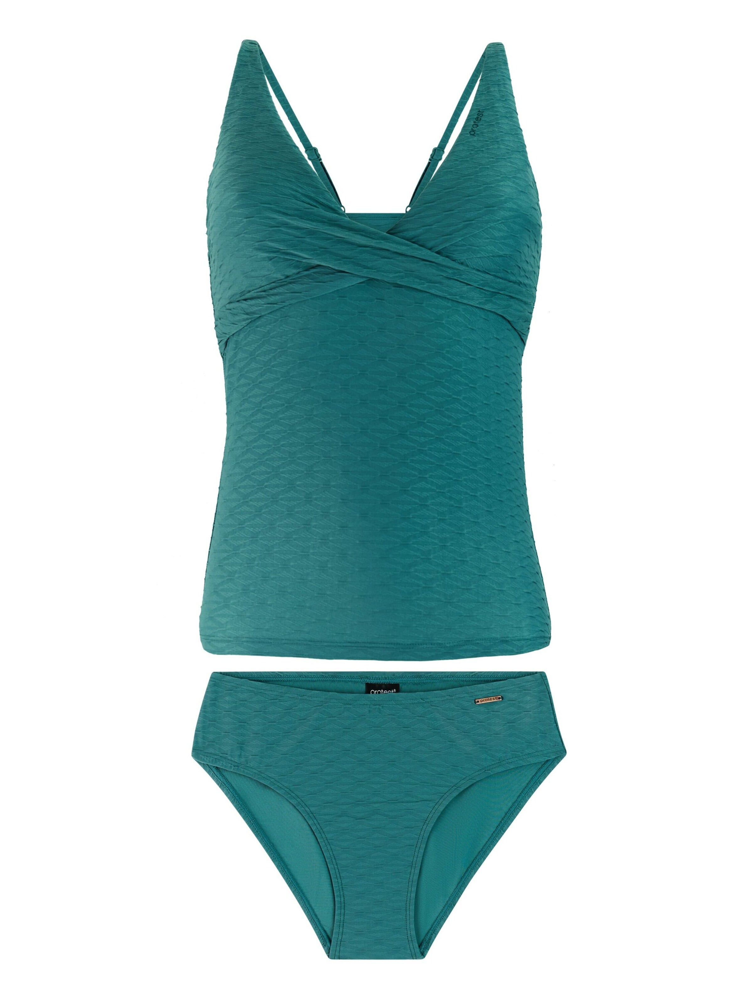 PROTEST Tankini 'PRTGails' in Groen: voorkant