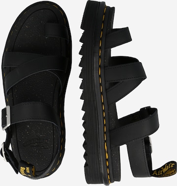 Sandale cu baretă 'Avry' de la Dr. Martens pe negru