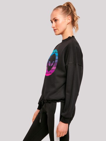 F4NT4STIC Sweatshirt 'Alien Kopf' in Schwarz