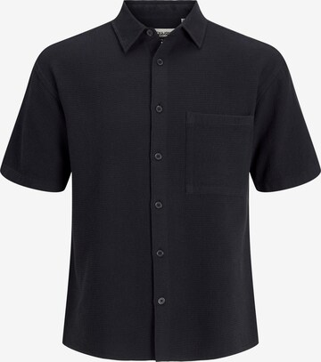 JACK & JONES Hemd in Schwarz: Vorderseite