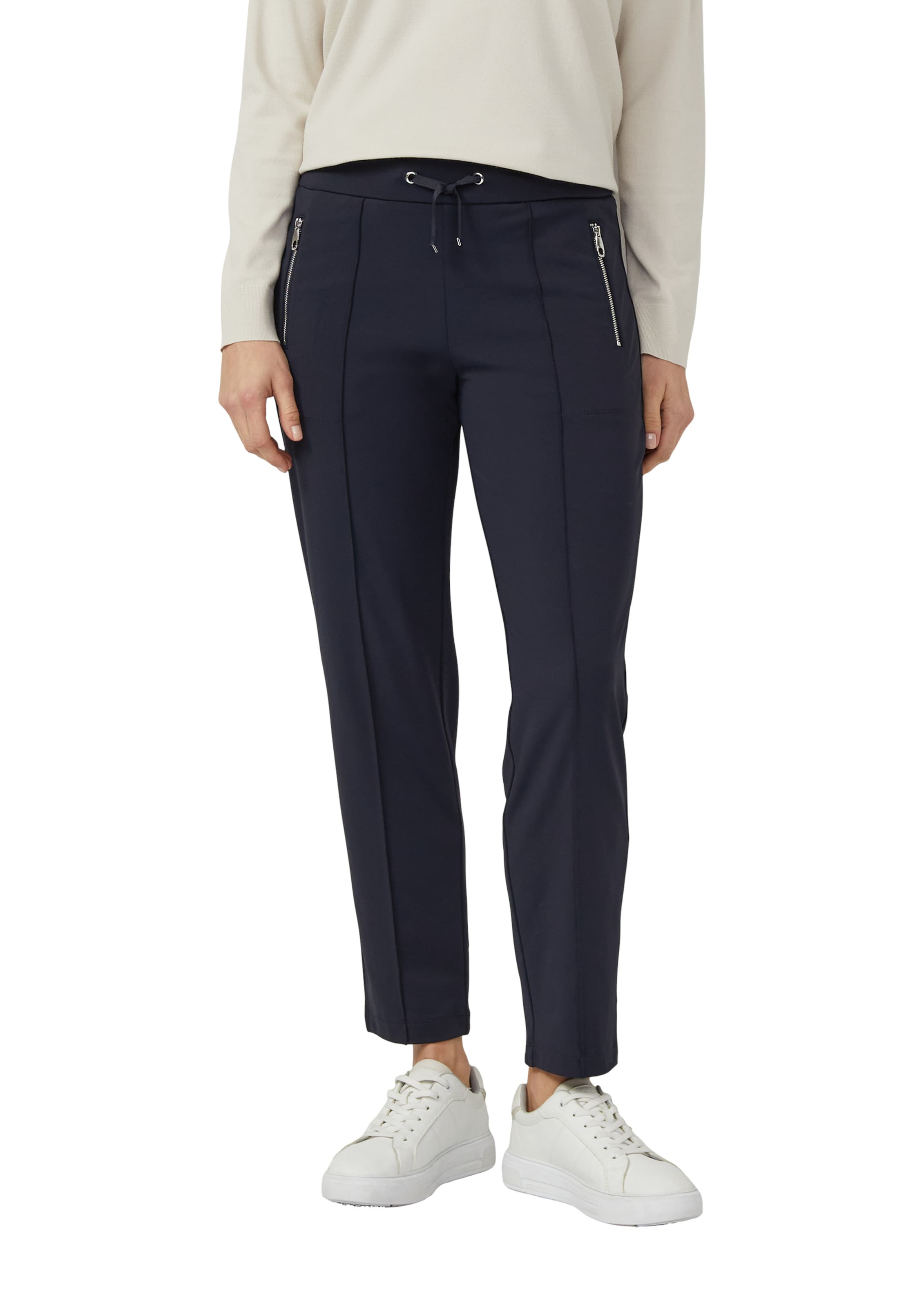 s.Oliver Normální Kalhoty – modrá: přední strana