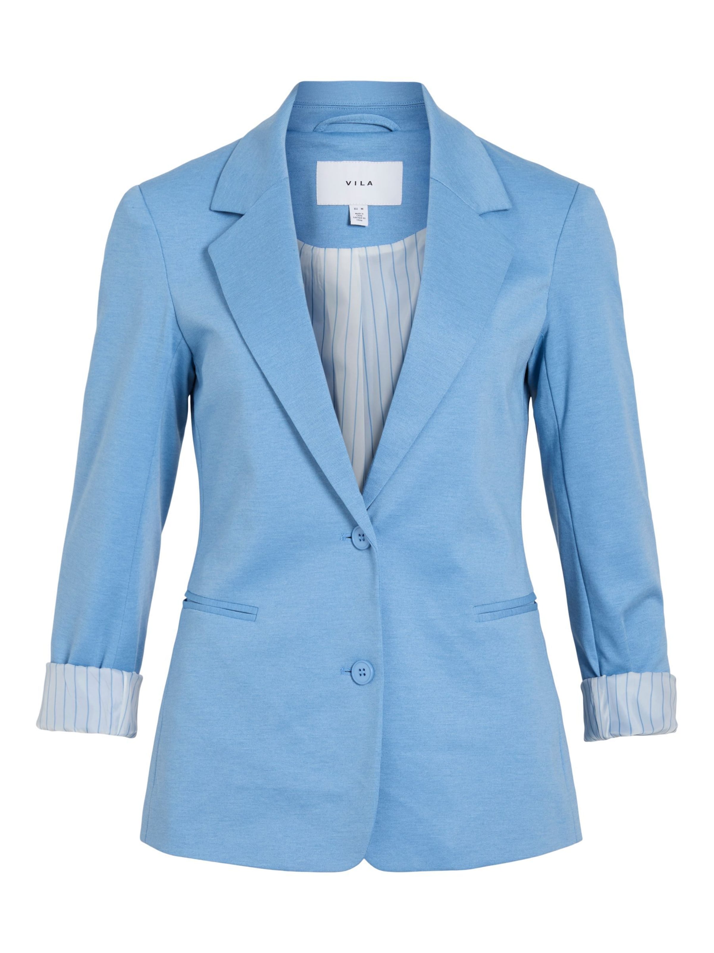 VILA Blazer 'VISaga' i lyseblå, Produktvisning