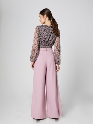 Wide leg Pantaloni cutați 'Brenda' de la Guido Maria Kretschmer Women pe roz