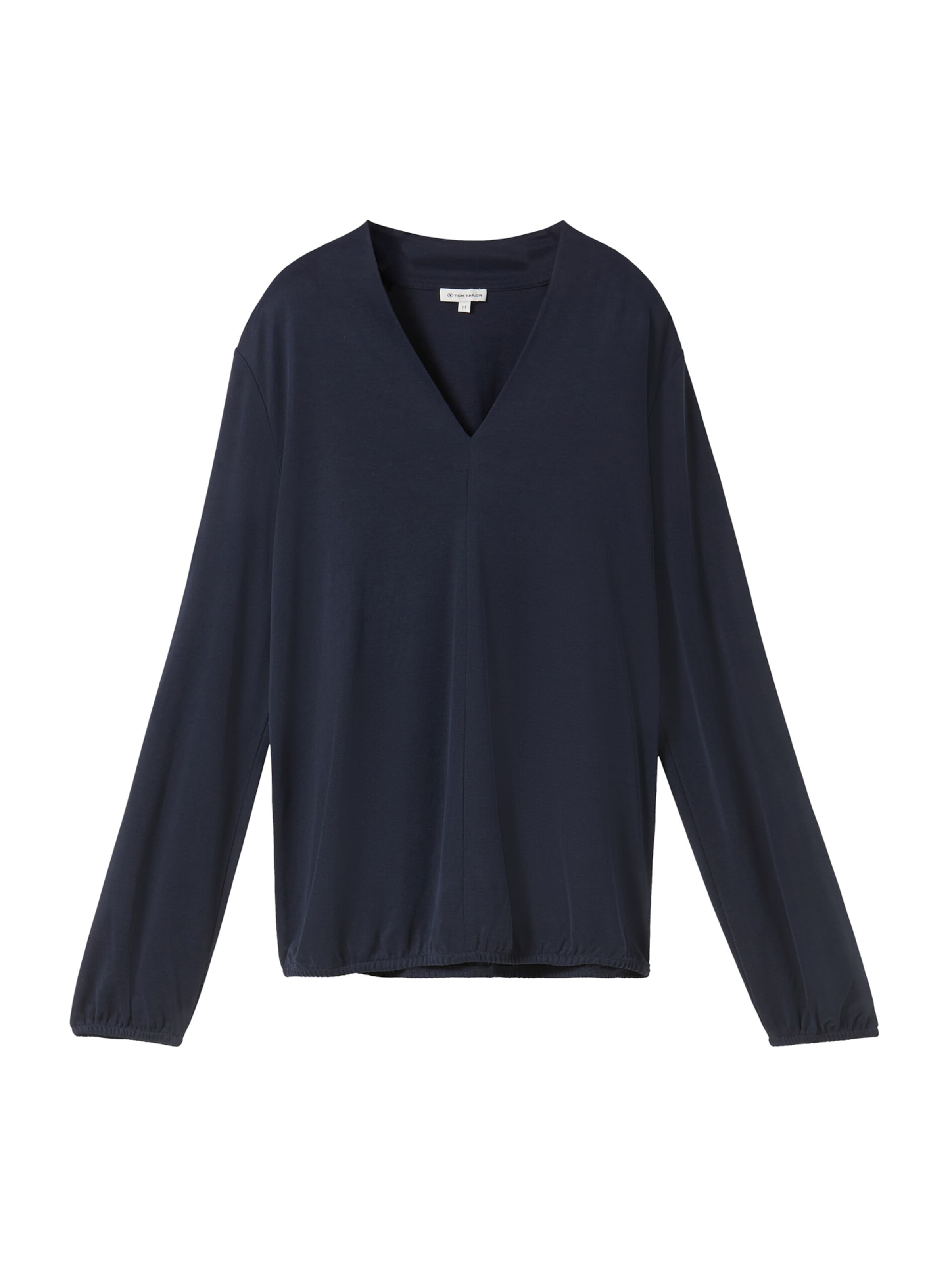 zils TOM TAILOR T-Krekls: no priekšpuses