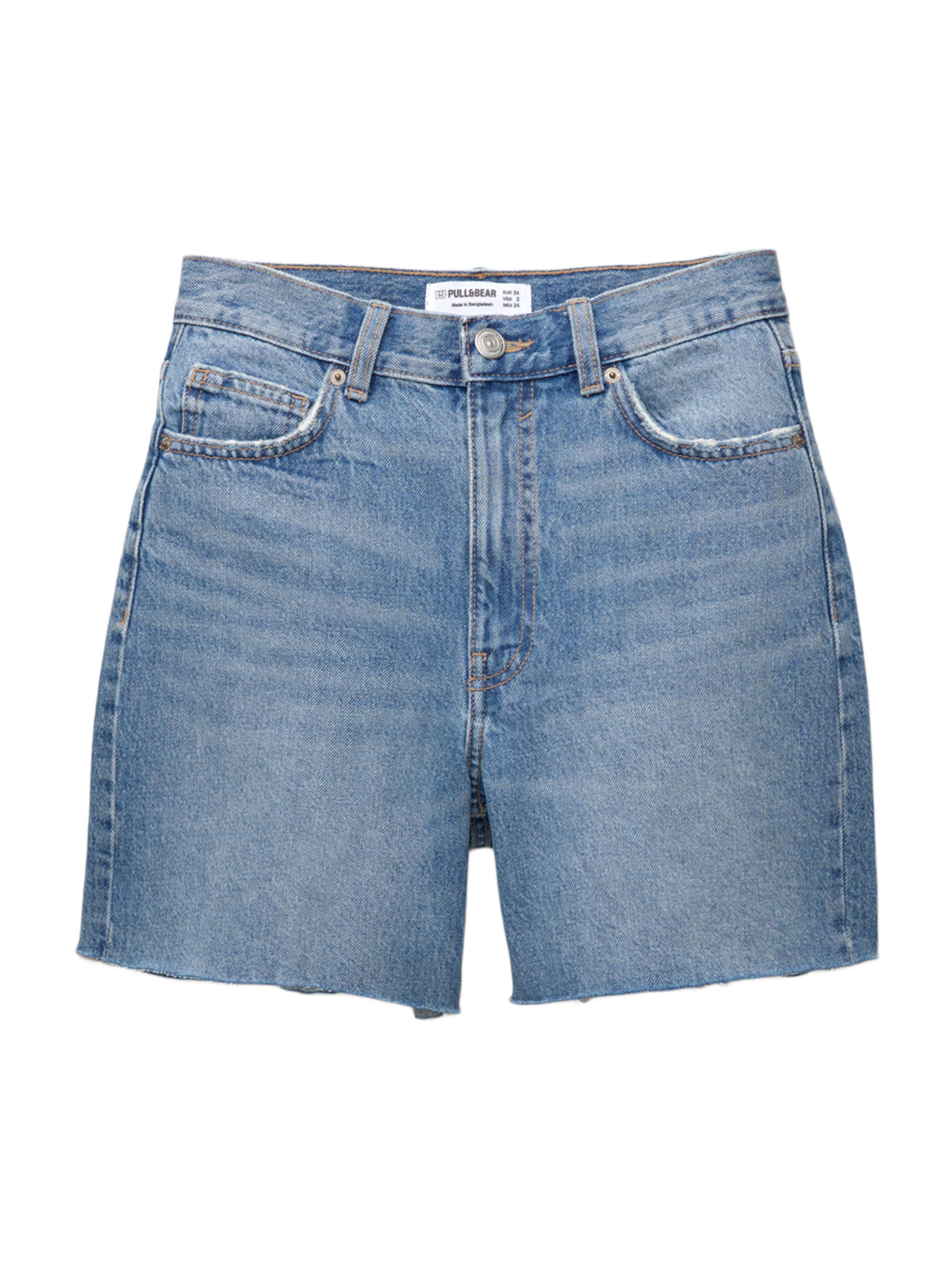 Pull&Bearregular Traperice - plava boja: prednji dio