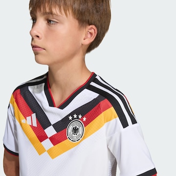 ADIDAS PERFORMANCE Funkcionális felső 'Germany 26 Home Authentic Kids' - fehér