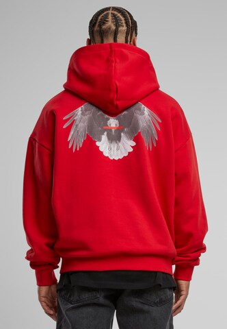 MT Upscale Sweatshirt 'Sick Eagle' in Red: front