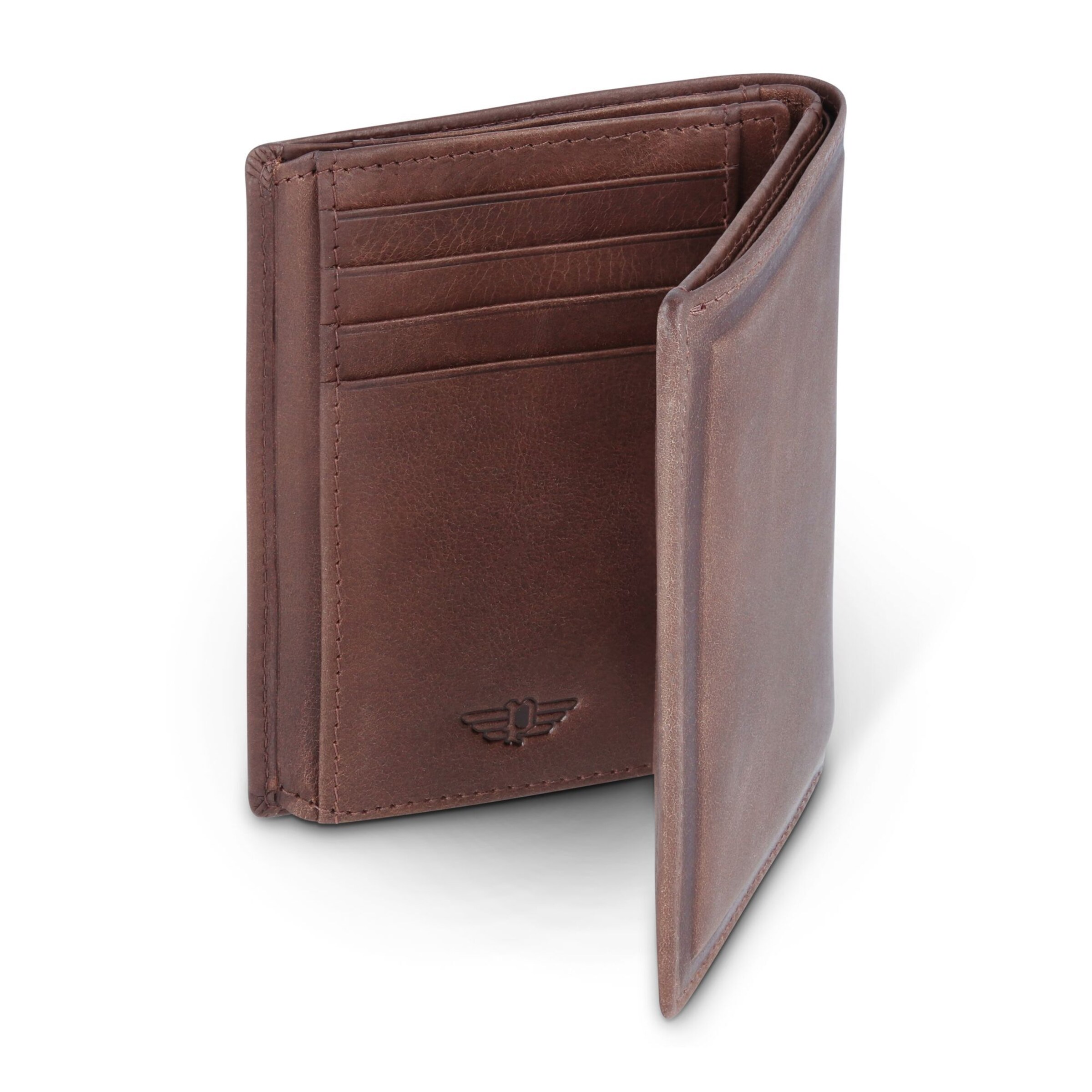 POLICE Portemonnaie 'Milestone' in Braun