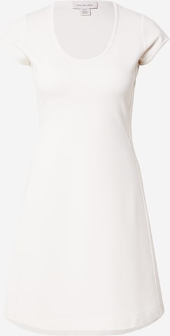 Robe Calvin Klein Jeans en blanc : devant